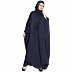 Premium Kaftan with patch work- Navy Blue